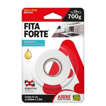FITA DUPLA FACE ADERE FORTE COZINHA 24X1.5M