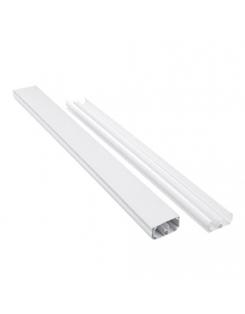 CANALETA PLUZIE C/ ADES 20X10X2M BCO 9165 (T)