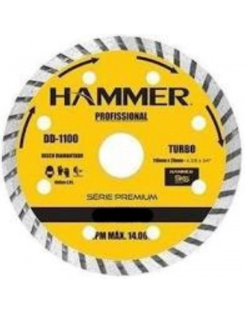 DISCO DIAMANT. HAMMER TURBO 7\\\\\\\" - 180