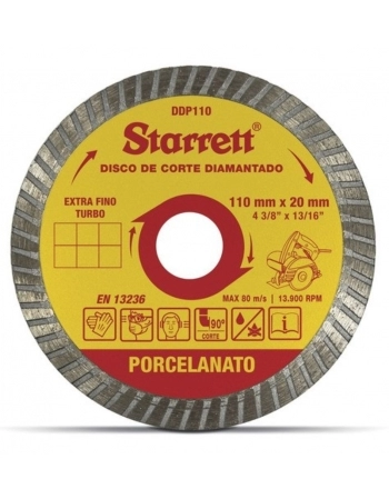 DISCO DIAMANT. STARRET PORCELANATO 4.3/8\\\\\\\"X13/16\\\\\\\" 110 (T)