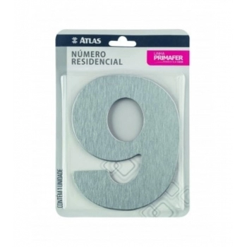 NUMERO PRIMAFER C/ ADES ESCOVADO 9 REF PR3001/9.