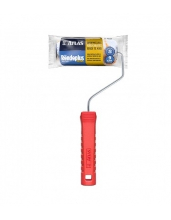 Rolo Microfibra Atlas Rendeplus 09cm 10mm 337/9 Com Cabo