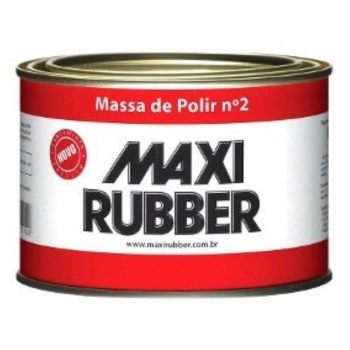 MASSA POLIR MAXI RUBBER N.2 490G
