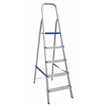 ESCADA REAL DOMESTICA ALUM 05 DEGRAUS REF 50