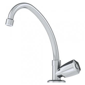 TORNEIRA REAL COZ MOVEL BANCADA C/ABS 1/4V C50 1168