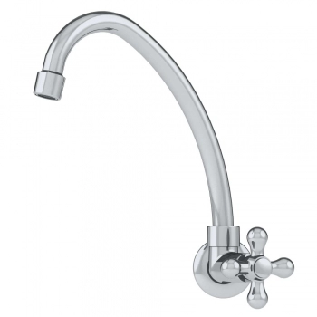 TORNEIRA REAL COZ MOVEL PAREDE C/ABS 1/4V C33 1167