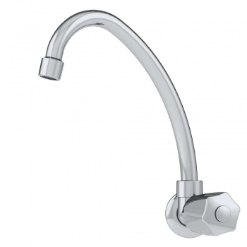 TORNEIRA REAL COZ MOVEL PAREDE C/ABS 1/4V C50 1167