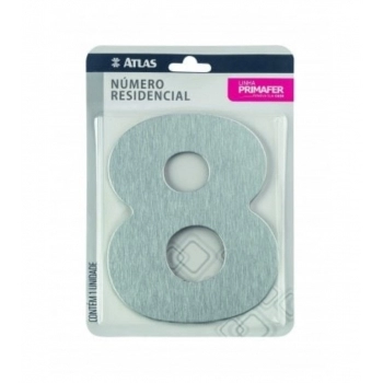 NUMERO PRIMAFER C/ ADES ESCOVADO 8 REF PR3001/8
