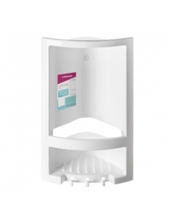 Porta Shampoo Primafer De Canto Branco