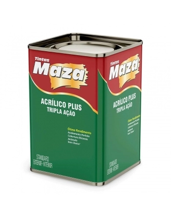 TINTA ACRILICA MAZA STANDARD (02) 18L PALHA 16891