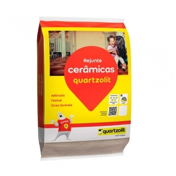 REJUNTE QUARTZOLIT CERAMICAS MARROM CAFE 1KG