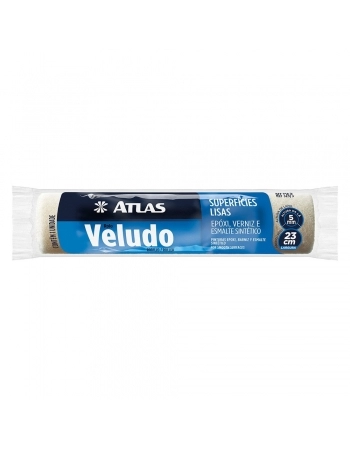 Rolo de Lã Atlas Veludo 23cm 329/5 Sem Cabo
