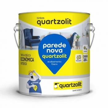 TINTA PAREDE QUARTZOLIT NOVA ECONOMICA BCO NEVE 3,6L