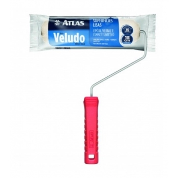 ROLO LA ATLAS VELUDO 15CM 329/15 C/C