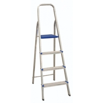 ESCADA REAL DOMESTICA ALUM 04 DEGRAUS REF 49