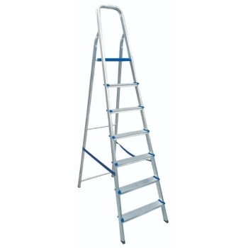 ESCADA REAL DOMESTICA ALUM 07 DEGRAUS REF 52