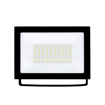 REFLETOR LED ECONOMAX (04) 50W 6500K PRETO BIV REF 12796
