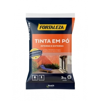 TINTA EM PO FORTALEZA BRANCO 3KG