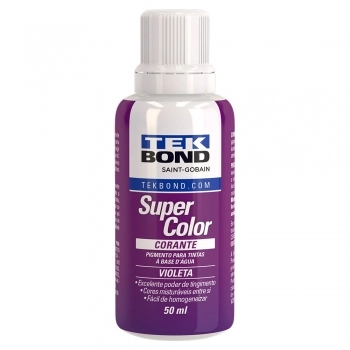 CORANTE TEKBOND VIOLETA 50ML REF 17000003618.