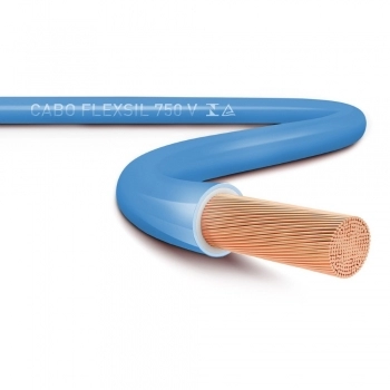 CABO FLEXSIL 750V (03) 4MM AZ