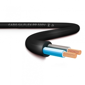 CABO SILFLEX PP 500V (01) 2X1MM PTO