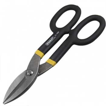 TESOURA CHAPA STANLEY AVIACAO LONGA RETA 10\" REF 14-556