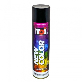 TINTA SPRAY 1-TOI NEW COLOR USO GERAL PTO BRILHANTE 400ML.