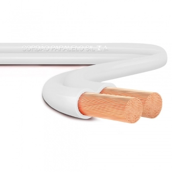 CORDAO FLEX PARALELO SIL 300V 4MM BCO