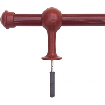 VARAO P/CORTINA ALUMAV MOGNO 2,0M 19MM