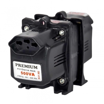 TRANSFORMADOR FIOLUX PREMIUM (01) 500VA BIVOLT REF 10103019111