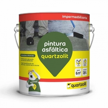 PINTURA ASFALTICA QUARTZOLIT 3,6 L