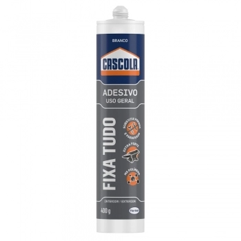 ADESIVO MONTAGEM CASCOLA FIXA TUDO 400G