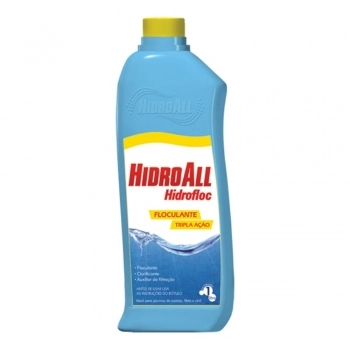 CLARIFICANTE/FLOCULANTE TRIPLA ACAO 1L HIDROALL