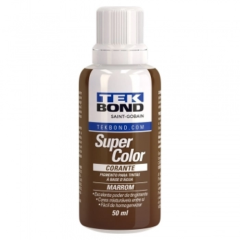CORANTE TEKBOND MARROM 50ML REF 17000003620