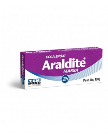 COLA EPOXI ARALDITE MASSA TEKBOND 100G