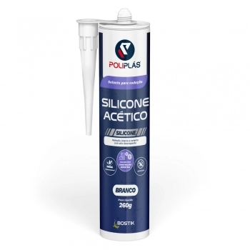 SILICONE ACETICO POLIPLAS BCO 260GR