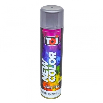 TINTA SPRAY 1-TOI NEW COLOR METALICO ALUMIN 400ML