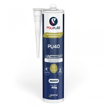 PU 40 POLIPLAS BCO 400GR COLA SELANTE MASSA