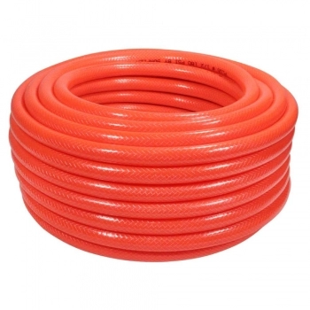 MANGUEIRA PLUS 1-TOI PT 200 SILICONADA JARDIM 1/2X2,0 LARANJA BOBINA 200M