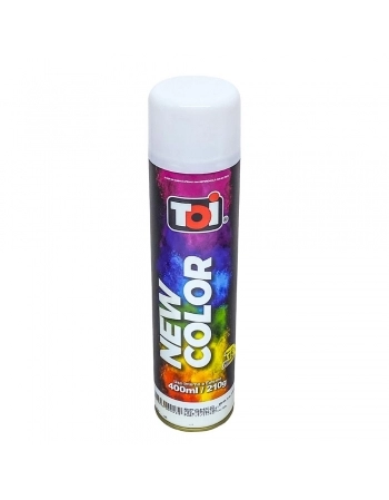 SPRAY 1-TOI NEW COLOR USO GERAL BCO BRILHANTE 400ML