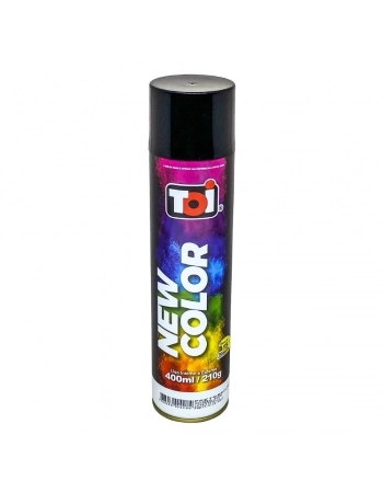 SPRAY 1-TOI NEW COLOR USO GERAL PTO BRILHANTE 400ML (N)