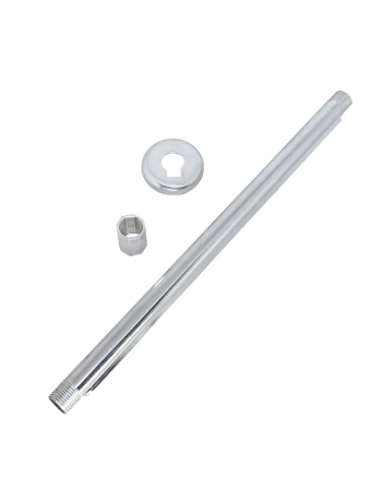 BRACO CHUVEIRO ALUMAV POLIDO 40CM