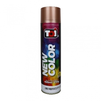 TINTA SPRAY 1-TOI NEW COLOR METALICO ROSE GOLD 400ML REF 6395.