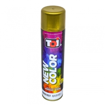 TINTA SPRAY 1-TOI NEW COLOR METALICO DOURADO 400ML