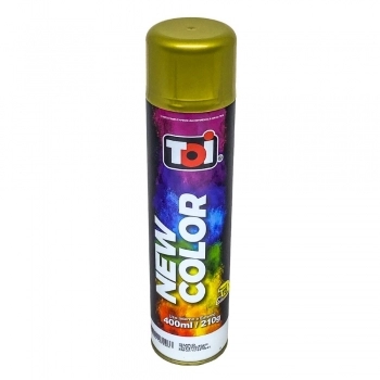 TINTA SPRAY 1-TOI NEW COLOR METALICO OURO 400ML