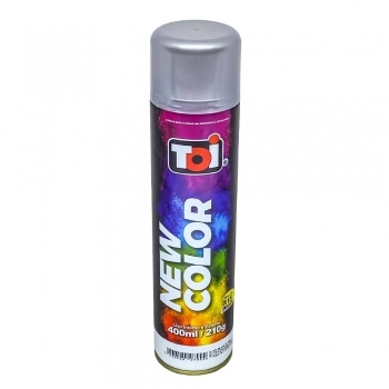 TINTA SPRAY 1-TOI NEW COLOR METALICO PRATA 400ML