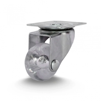 RODIZIO SILICONE COLSON 210 CHAPA GIRAT 50MM 40KG REF 43040190890900008125