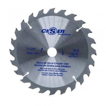 DISCO SERRA CISER PRO 7.1/4X20 24D