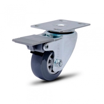 RODIZIO COLSON 310 CHAPA GIRAT FREIO 76MM 60KG CZ REF 43050320380400004447