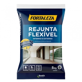 REJUNTE FORTALEZA TUDO FLEXIVEL GRAFITE 5KG